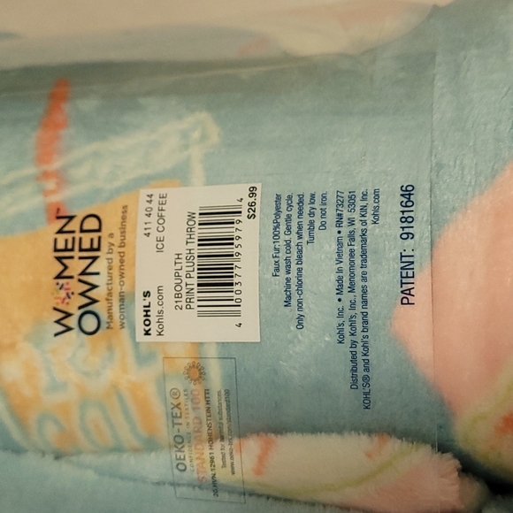 Oversized plush throw / blanket - Picture 3 of 5